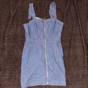 Forever 21 zip up dress size L NWT